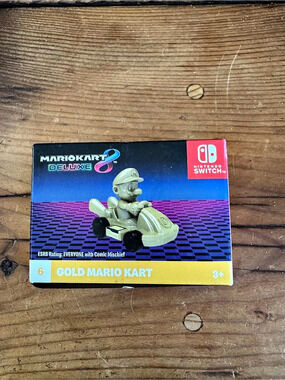 Nintendo Gold Mario Kart Switch Game Accessory